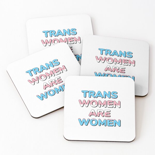 Item preview, Trans women are women - transgender flag designed and sold by Inspirationmotivation.