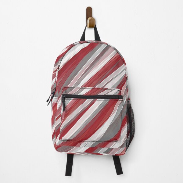 Item preview, Red, Gray and White Stripes designed and sold by StarCap7.