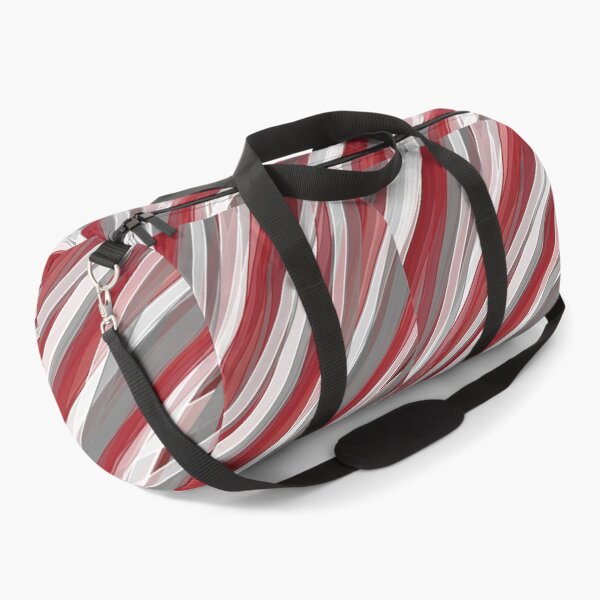 Item preview, Red, Gray and White Stripes designed and sold by StarCap7.