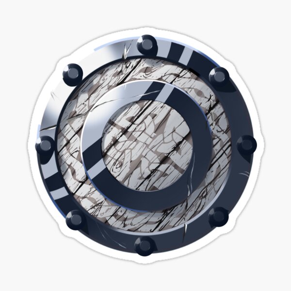 Celtic Buckler Shield Sticker