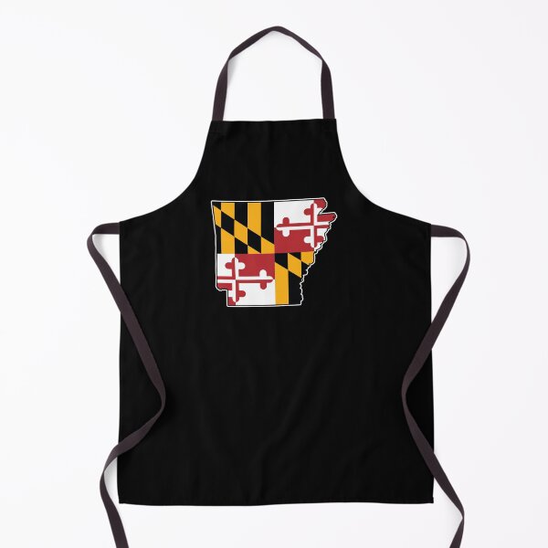 Item preview, Maryland Flag Arkansas Map designed and sold by MarylandStyle.