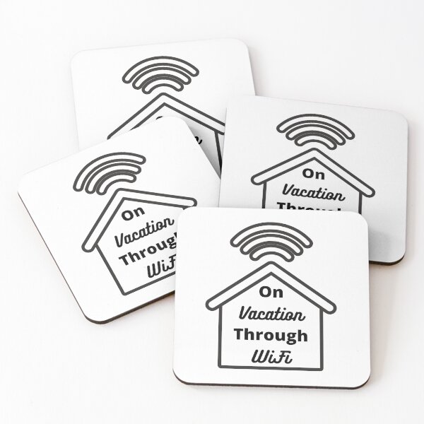 Item preview, On Vacation Through WIFI designed and sold by Mesti.