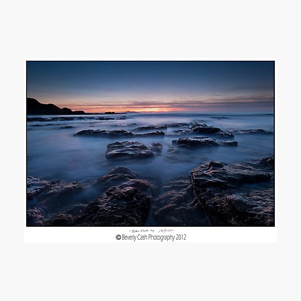 Blue Dusk Photographic Print