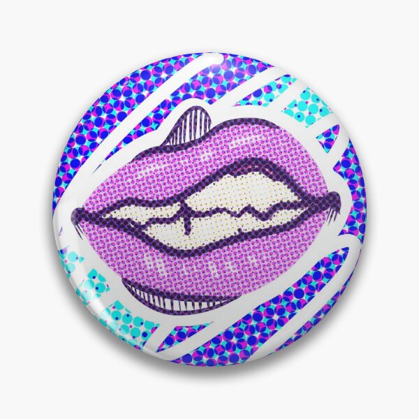 Item preview, Halftone Lips designed and sold by beezlebabe-669.
