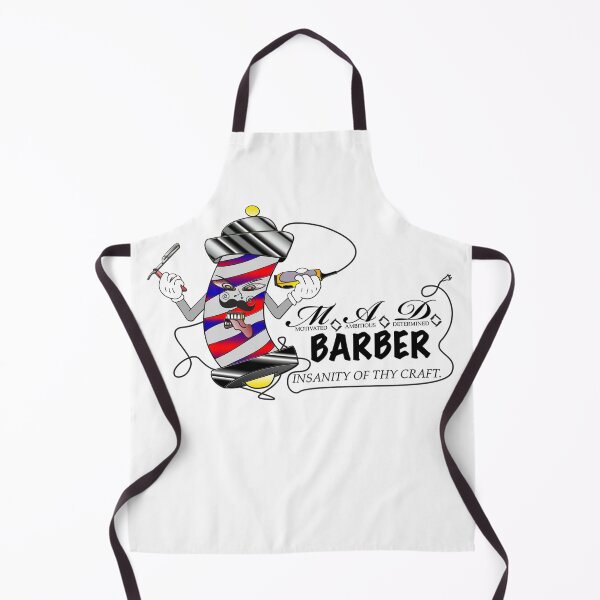 Item preview, M.A.D. Barber (Black) designed and sold by MasterKlippas.