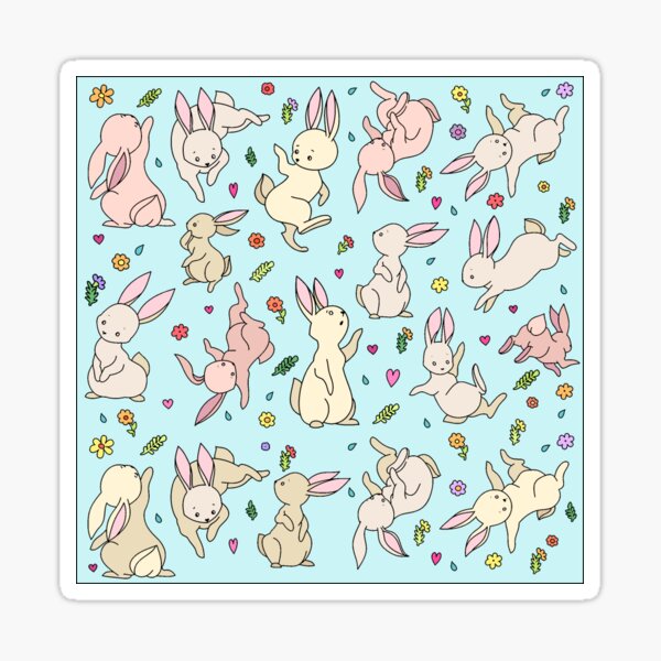 Item preview, Rabbit Pattern designed and sold by Emus.