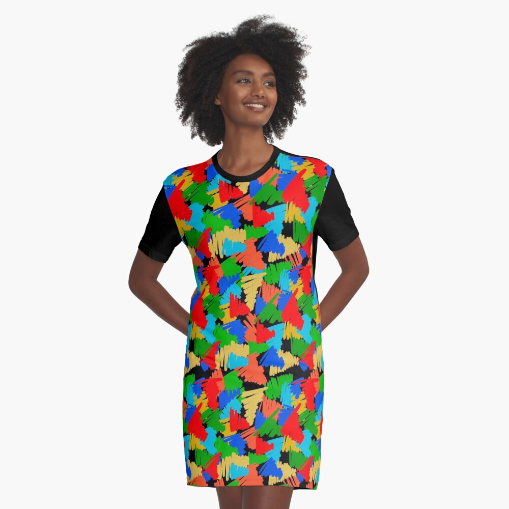 Item preview, Graphic T-Shirt Dress designed and sold by LilyBurgess.