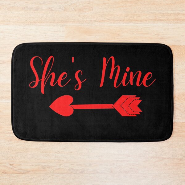 Item preview, SHE'S MINE | HEART ARROW designed and sold by LiveAndGlow.