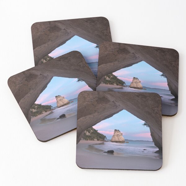 Item preview, SunRise at Canthedral Cove Coromandel New Zealand designed and sold by TUXXY.