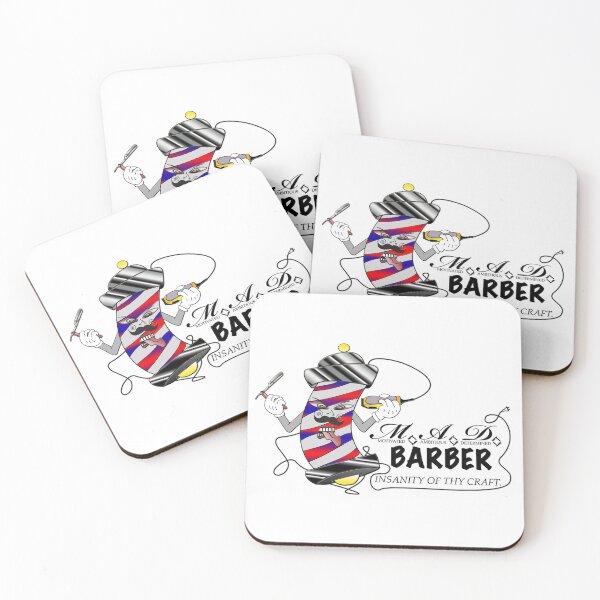 Item preview, M.A.D. Barber (Black) designed and sold by MasterKlippas.