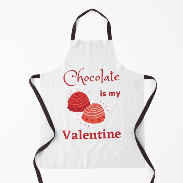 Item preview, Valentine's Day, Chocolate is My Valentine, red text designed and sold by JRice66.