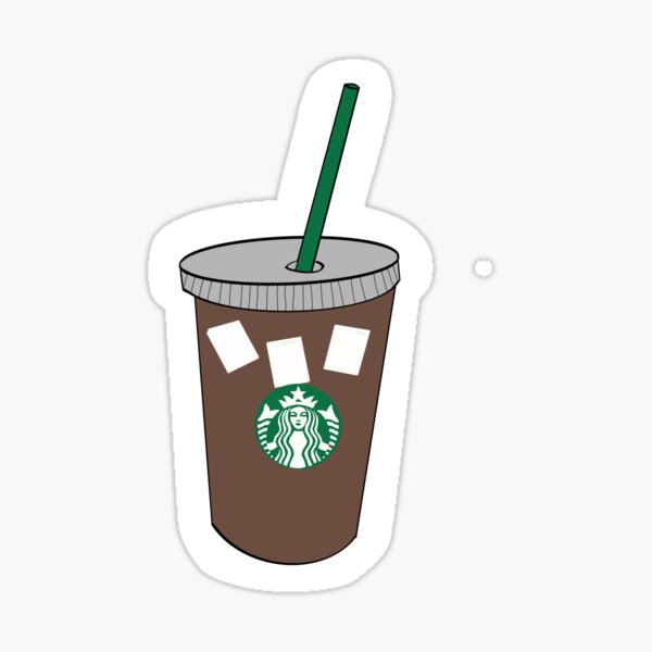 Sticker Starbucks Coffee