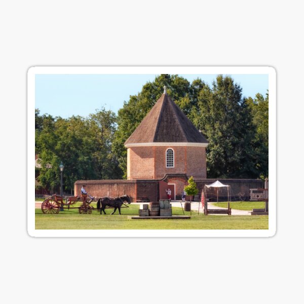 The Old Powder Horn - Colonial Williamsburg Sticker