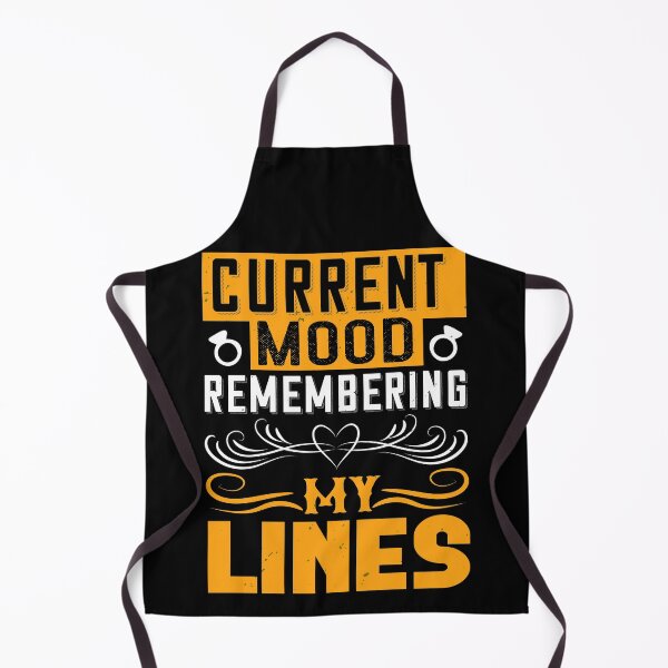 Item preview, Current Mood Remembering My Lines designed and sold by teamph.