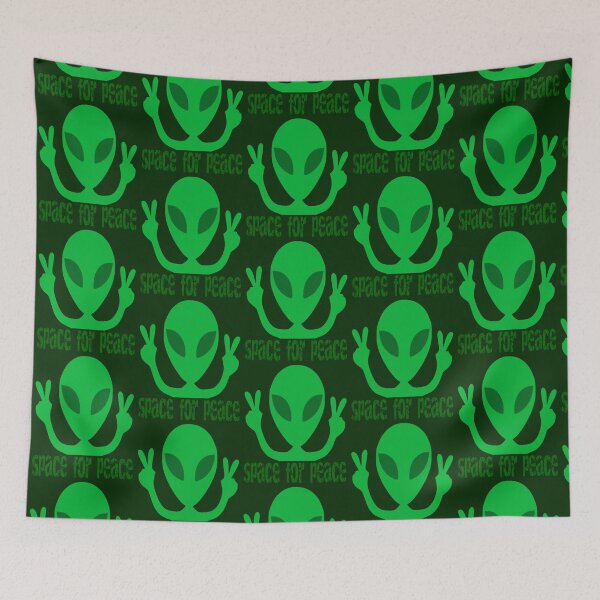 Item preview, Aliens Space for Peace  designed and sold by AndPeace702.