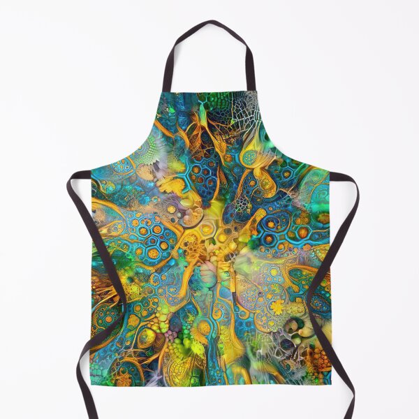 Item preview, Deepdream floral fractalize space abstraction designed and sold by blackhalt.
