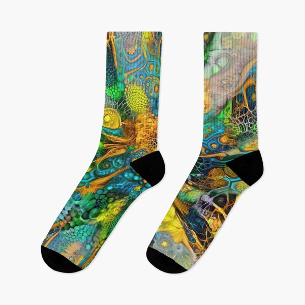 Item preview, Deepdream floral fractalize space abstraction designed and sold by blackhalt.
