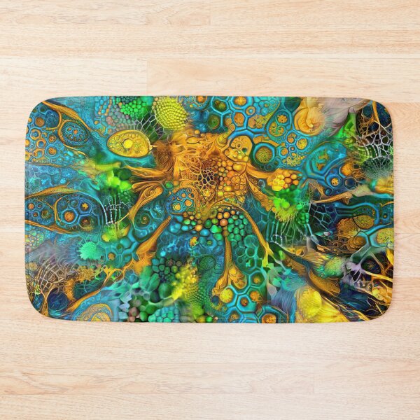 Item preview, Deepdream floral fractalize space abstraction designed and sold by blackhalt.