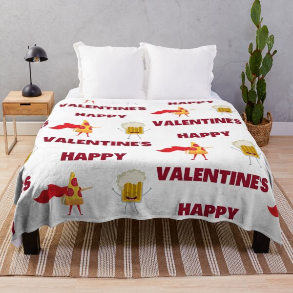Item preview, Pizza And Beer Valentines designed and sold by WorldPrintTees.