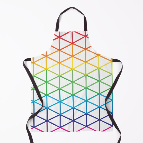 Item preview, Rainbow Diamond Minimal Grid Geometric Abstract Multicolored Pattern designed and sold by patternsoup.