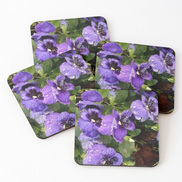 Item preview, Pansies after the rain designed and sold by EFCNEWTON.