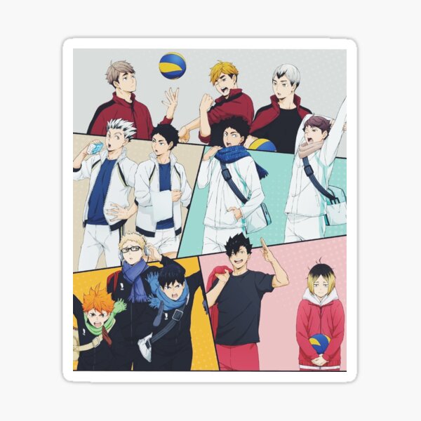 Haikyuu to the top 2021  Sticker for Sale by Kenma-K