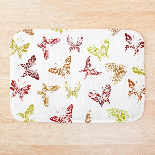 Aperçu de l'œuvre Motif papillon aux couleurs d'automne créée et vendue par ShowMePrints.