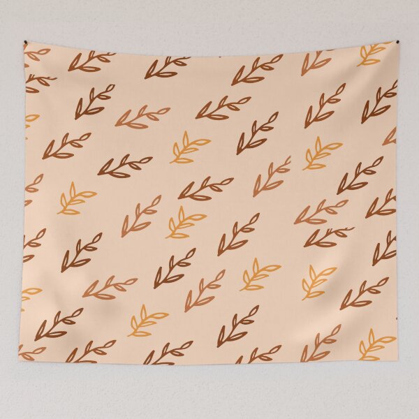 Item preview, Orange Brown and Yellow fall leaves and branches  designed and sold by MNCO.