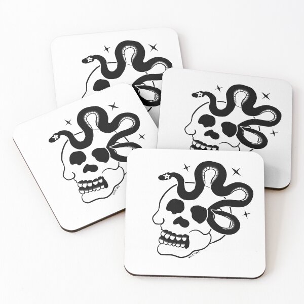 Item preview, Snake Skull  designed and sold by Inkiieyes.