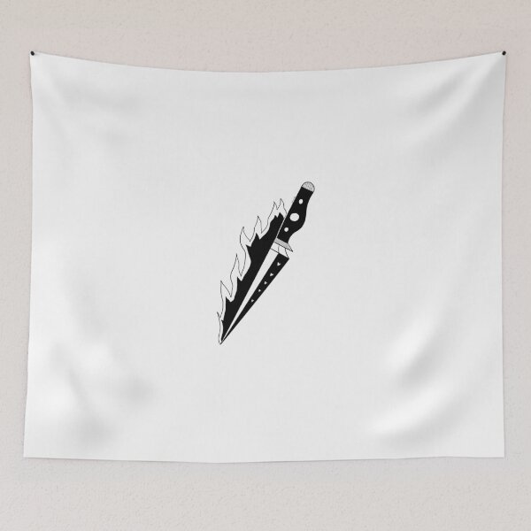 Item preview, Fire Knife  designed and sold by Inkiieyes.