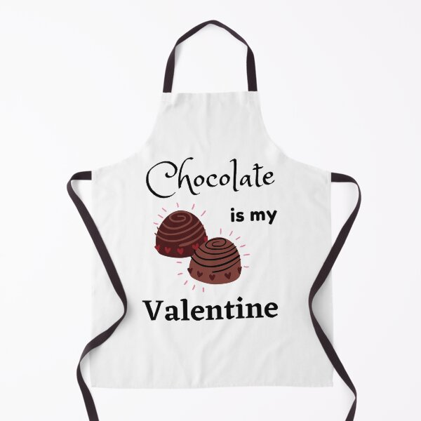 Item preview,  Valentine's Day, Chocolate is My Valentine, black text designed and sold by JRice66.
