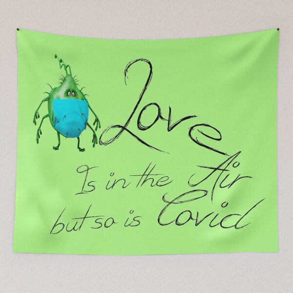 Item preview, big valentines day love is in the air card designed and sold by aventi24.