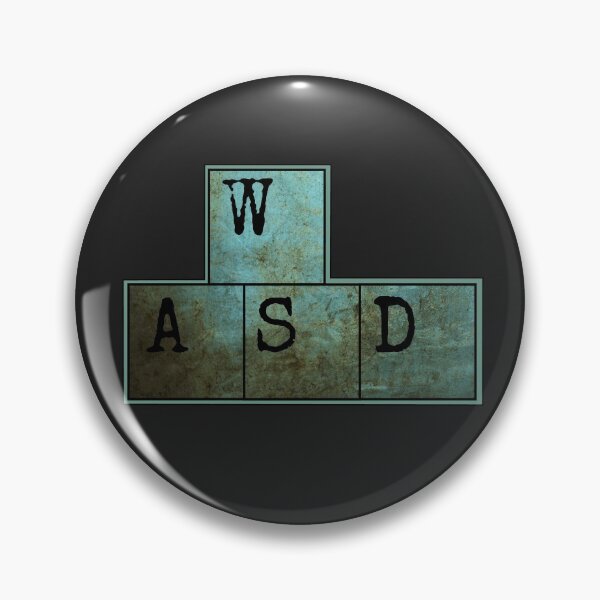 Item preview, WASD spells MOVE  designed and sold by Tranquilarrow.