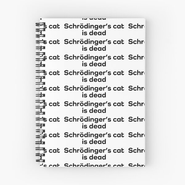Item preview, Schrödinger's cat is dead designed and sold by Lhadii.