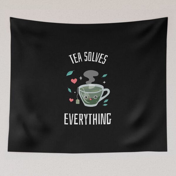 Item preview, tea solves everything designed and sold by helkav.