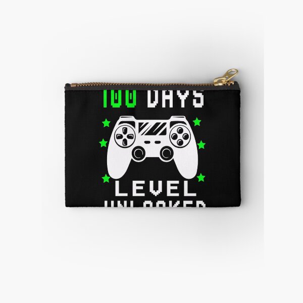Item preview, Happy 100th Day of School Gamer level unlocked designed and sold by binly123.