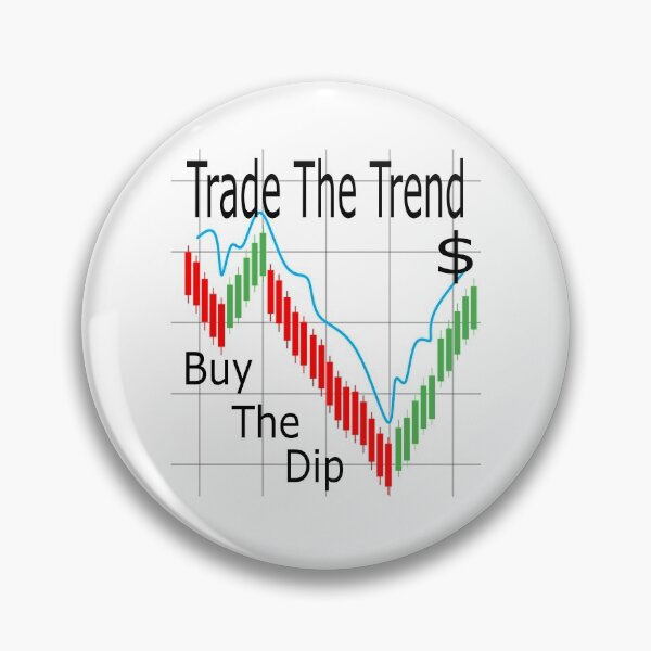 Item preview, Trade The Trend Buy The Dip $ designed and sold by Jacksonso.
