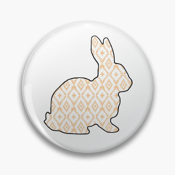 Item preview, Rustic Yellow Aztec Show Rabbit - NOT FOR RESALE WITHOUT PERMISSION designed and sold by l-oh.