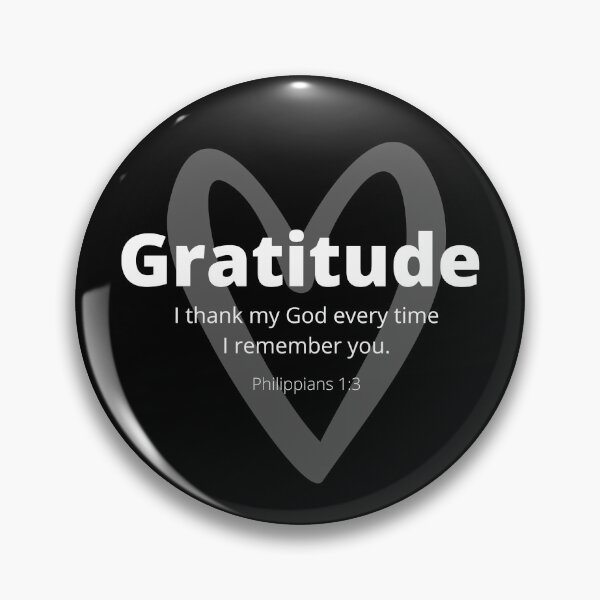 Item preview, Gratitude - Philippians 1:3 designed and sold by SilkenDove.