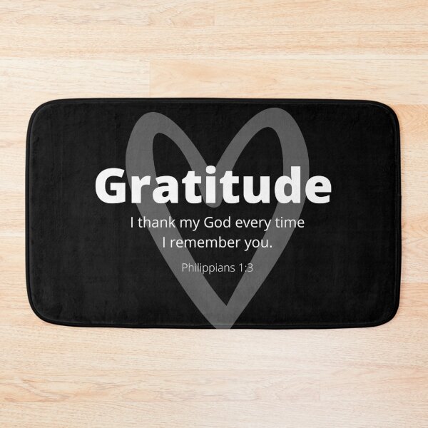 Item preview, Gratitude - Philippians 1:3 designed and sold by SilkenDove.