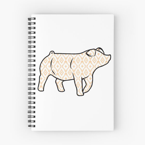 Item preview, Rustic Yellow aztecPig Silhouette 1 - NOT FOR RESALE WITHOUT PERMISSION designed and sold by l-oh.