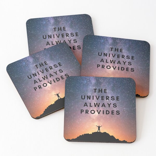 Item preview, The universe always provides. designed and sold by JenandDansshop.