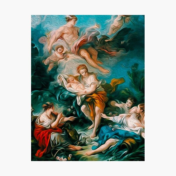 Item preview, Early Renaissance Inspired painting designed and sold by thetextbookgirl.