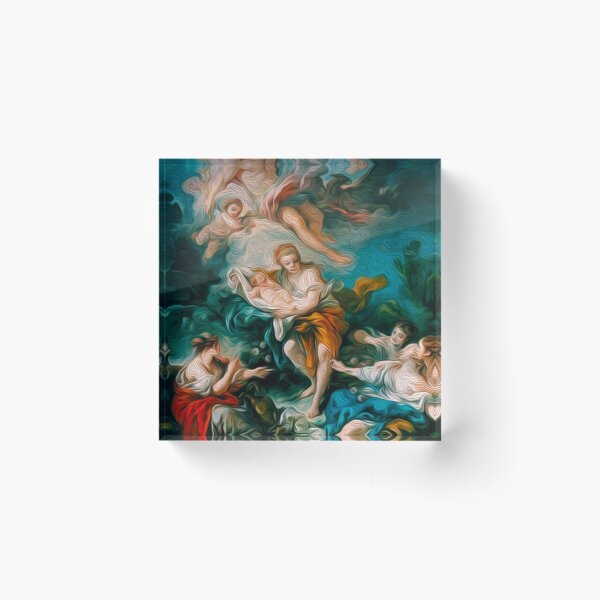 Item preview, Early Renaissance Inspired painting designed and sold by thetextbookgirl.