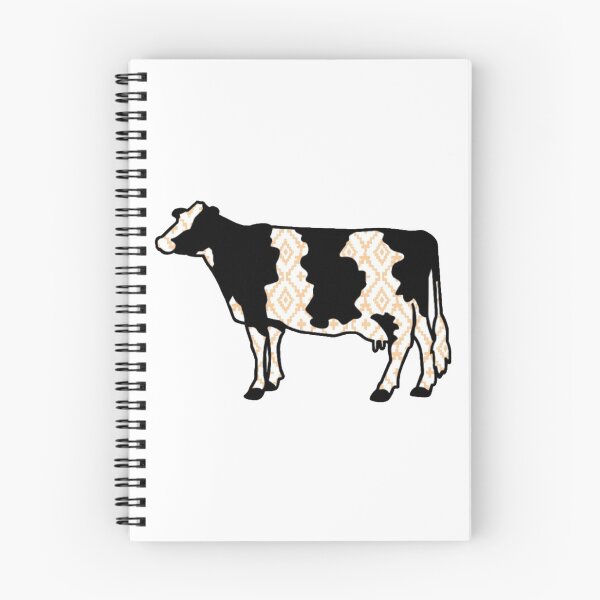 Item preview, Rustic Yellow Aztec Dairy Cow Silhouette  - NOT FOR RESALE WITHOUT PERMISSION designed and sold by l-oh.