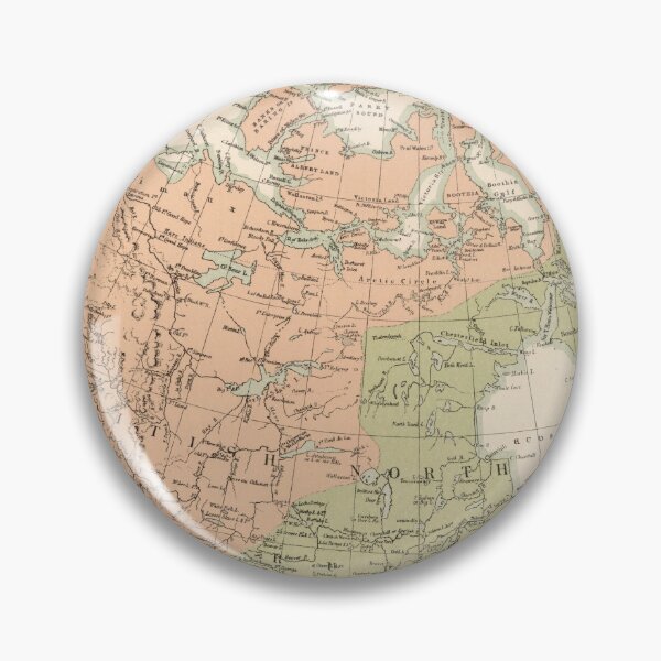Item preview, Map of North America in 1857 designed and sold by ganje.
