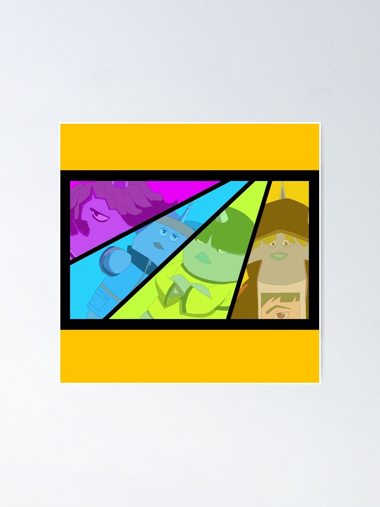 "KPop Narwhals Kipo And The Age Of Wonderbeasts" Poster for Sale by