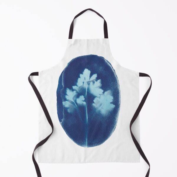 Item preview, parsley cyanotype designed and sold by shittydrawing.