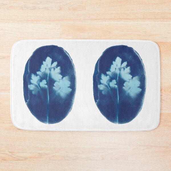 Item preview, parsley cyanotype designed and sold by shittydrawing.