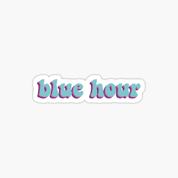 Pegatinas: Blue Hour  Cute stickers, Kawaii stickers, Pop stickers